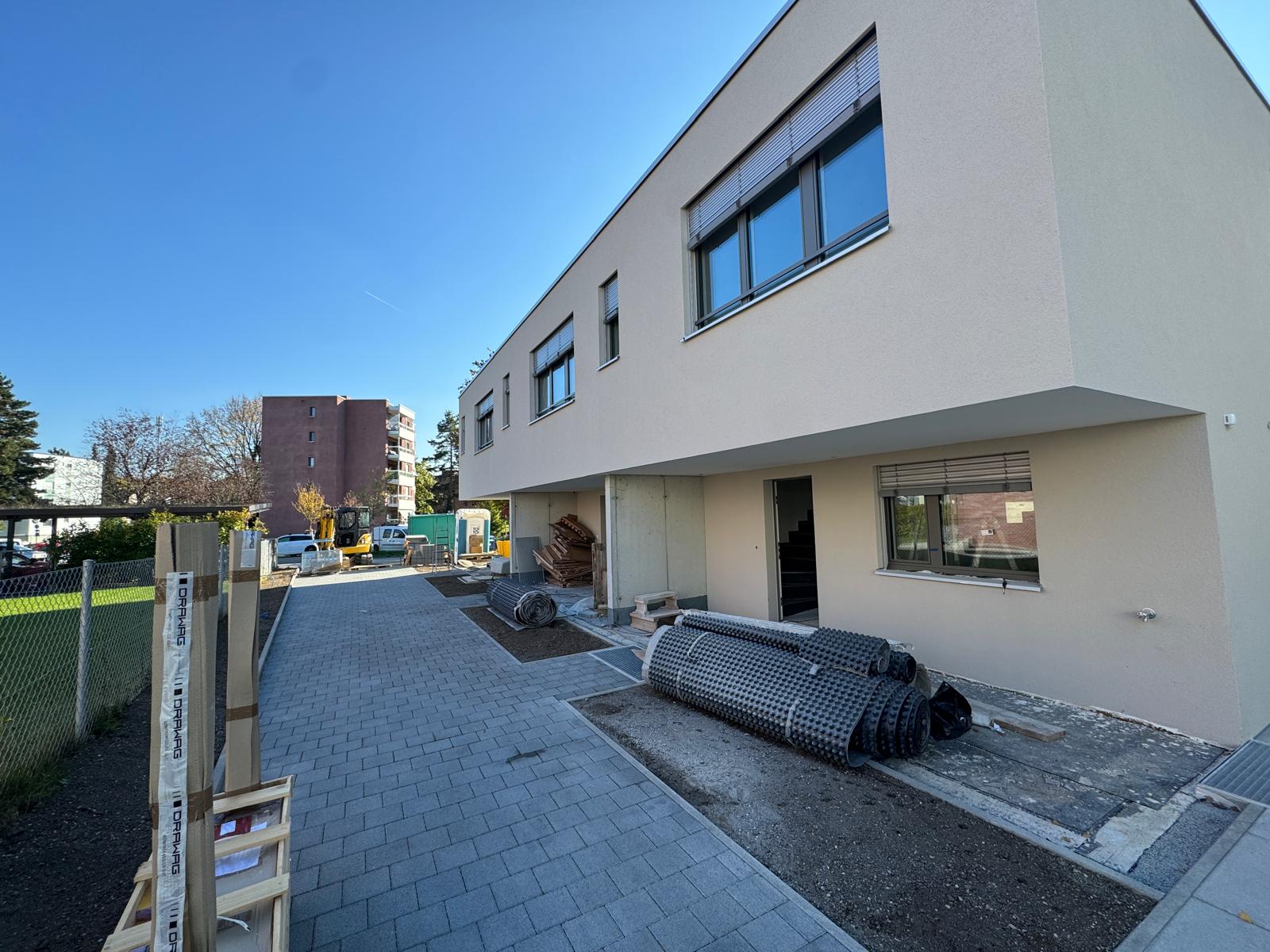 Neubau Seitenfassade