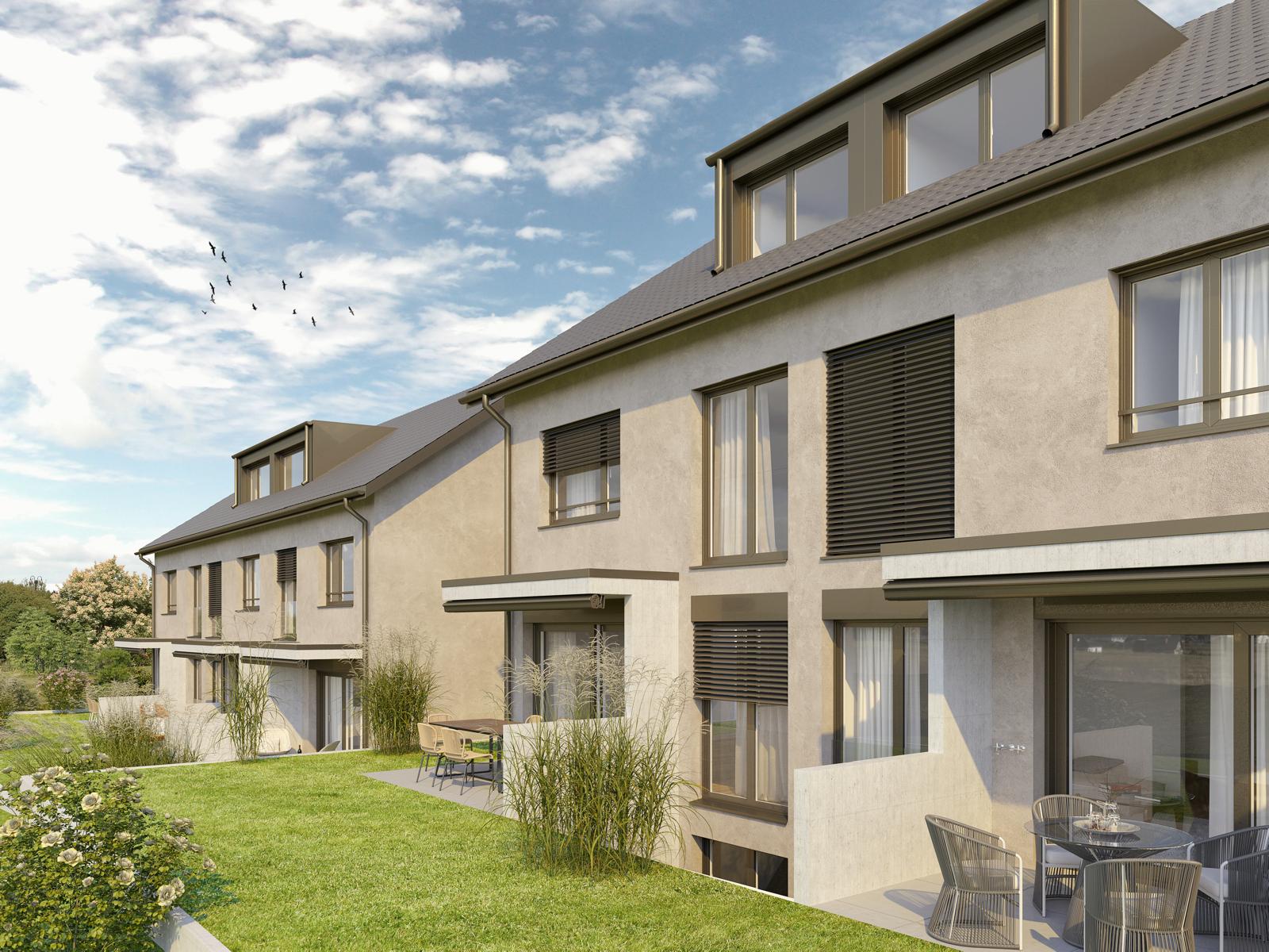 KIMA Projekt – Modernes Mehrfamilienhaus mit Gartenanlage